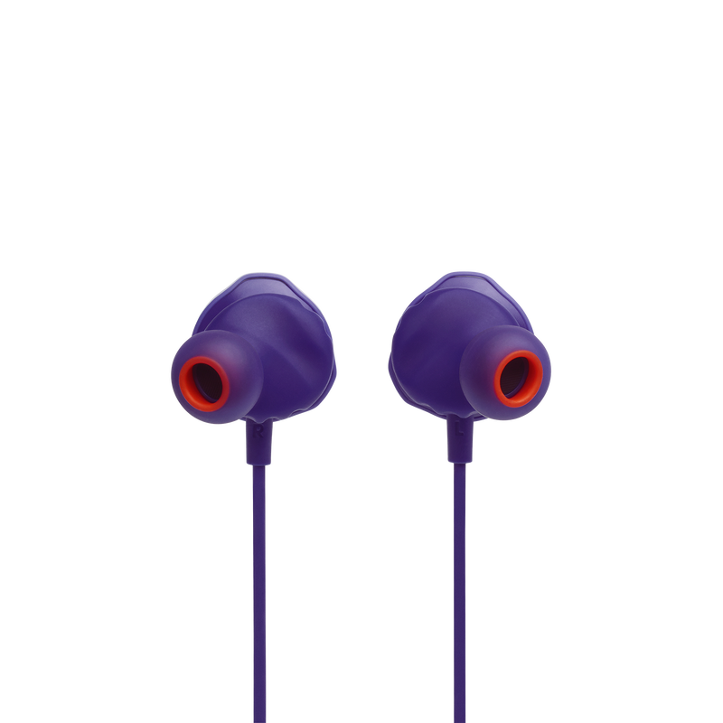 JBL Quantum 50 - Purple - Wired in-ear gaming headset with volume slider and mic mute - Detailshot 4 image number null